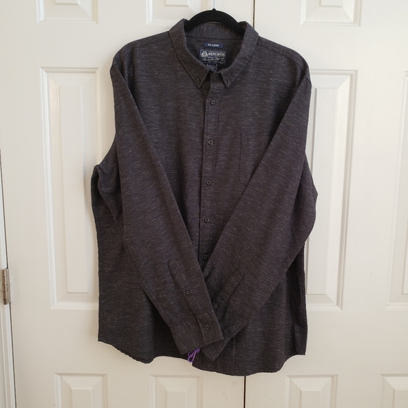 American Rag linen blend men's casual button down with pocket XXL - Picture 2 of 6